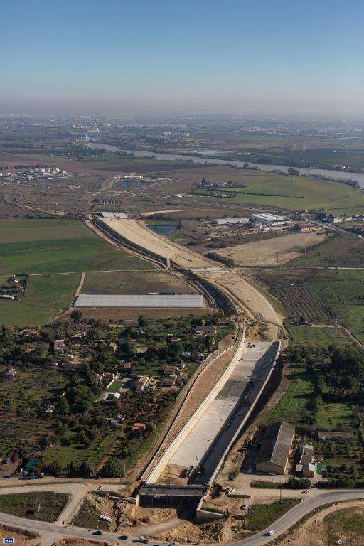 LAENSA desarrolla los trabajos de control de calidad de las obras de ejecución de la AUTOVÍA SE-40